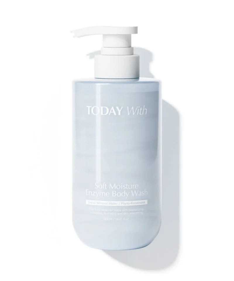투데이위드 1분 효소 바디워시 체취제거 99.9% 각질제거 등드름 500ml, 1개